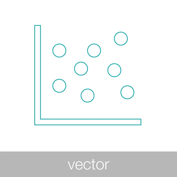 Crecimiento - icono de concepto de plan de flujo de efectivo. Stock Gráfico de ilustración w — Vector de stock