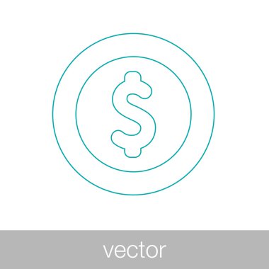 Para simgesi - finansal simgesi