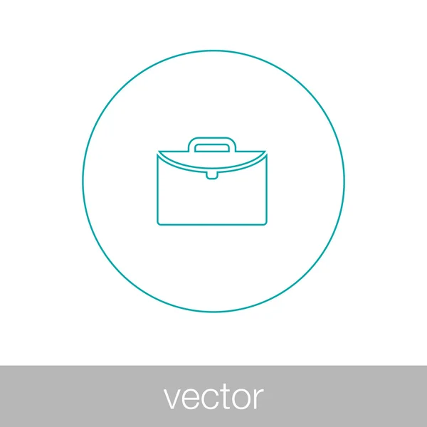 Briefcase icon — Stock Vector