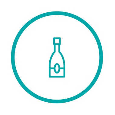 İçecekler simgesi. Kavram düz stil tasarım çizim simgesi.