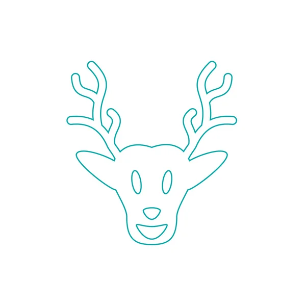 Reindeer icon — стоковое фото