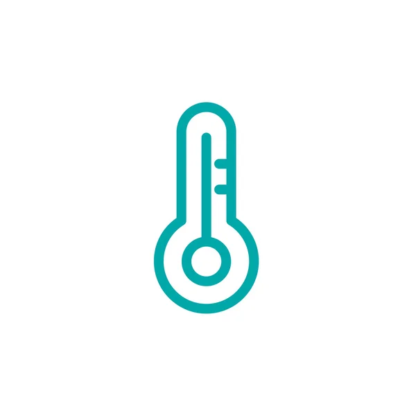 Thermometer icon. Concept flat style design illustration icon. — Stock Photo, Image