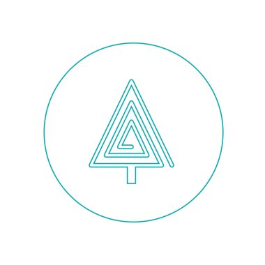 Noel ağacı simgesini