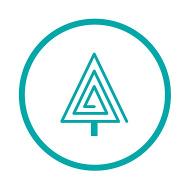 Noel ağacı simgesini