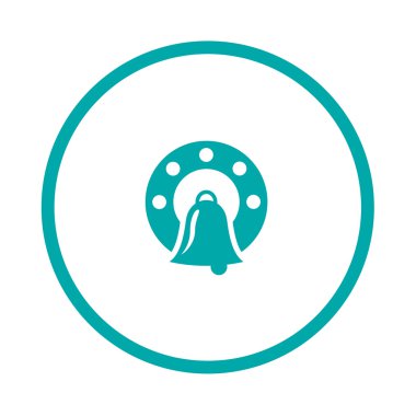 yılbaşı zil simgesini.