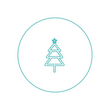 Noel ağacı simgesini