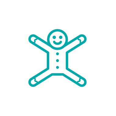 Zencefilli kurabiye adam simgesi.