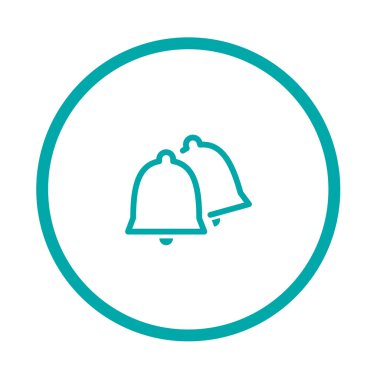 yılbaşı zil simgesini.