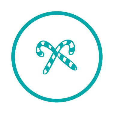 Şekerler ve şekerler simgesi