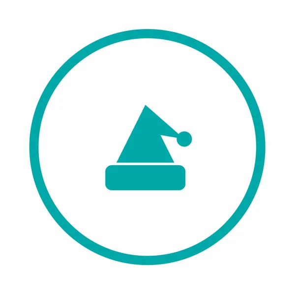 Santa Claus hat icon — Stock Photo, Image