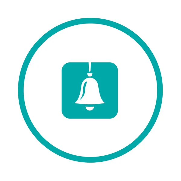 Christmas bell icon. — Stock Photo, Image