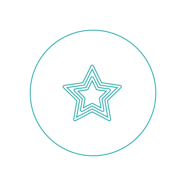 Star icon. — Stock Photo, Image