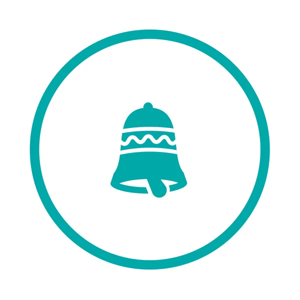 Christmas bell icon. — Stock Photo, Image