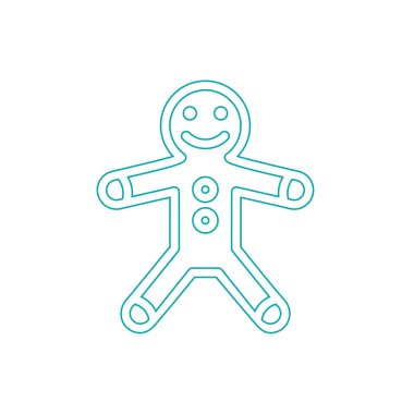 Zencefilli kurabiye adam simgesi.