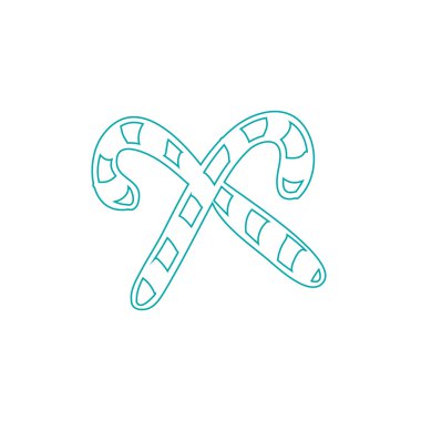 Şekerler ve şekerler simgesi