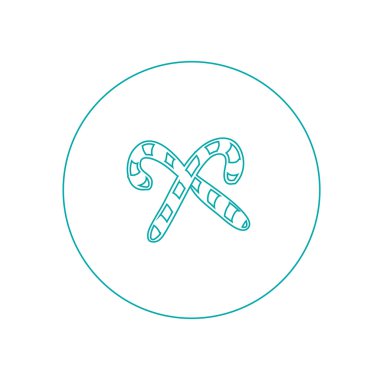 Şekerler ve şekerler simgesi