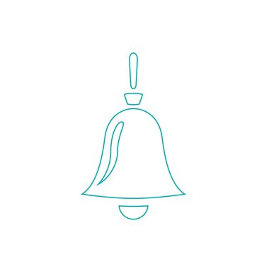 yılbaşı zil simgesini.