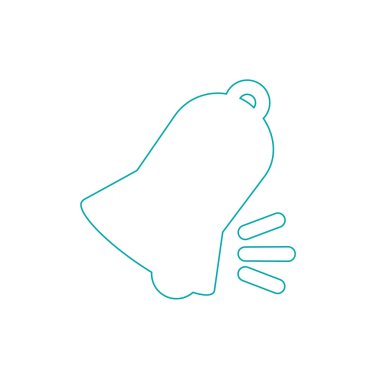 yılbaşı zil simgesini.