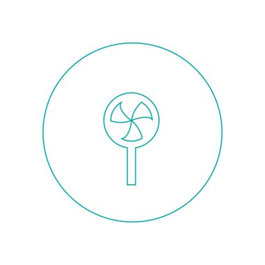 Şekerler ve şekerler simgesi