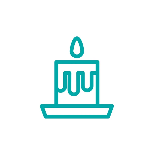 Christmas Candle icon — Stock Photo, Image