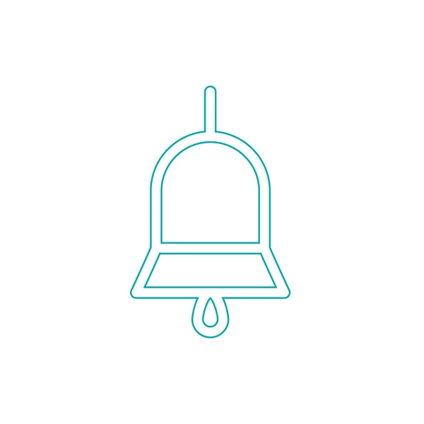 Christmas bell icon. — Stock Photo, Image