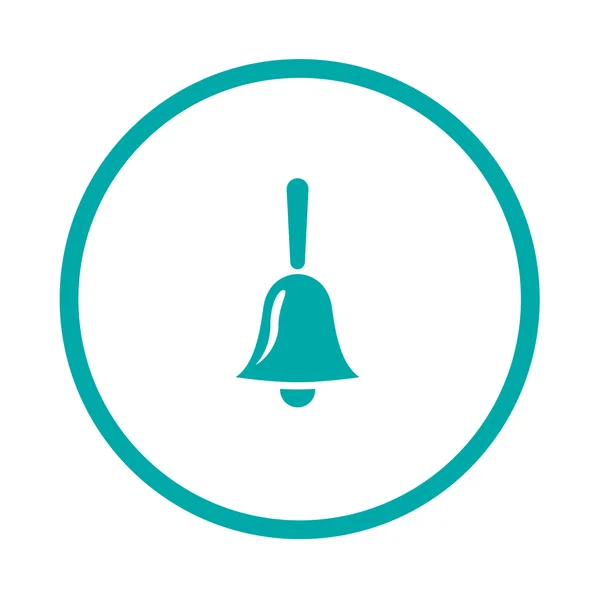 Christmas bell icon. — Stock Photo, Image