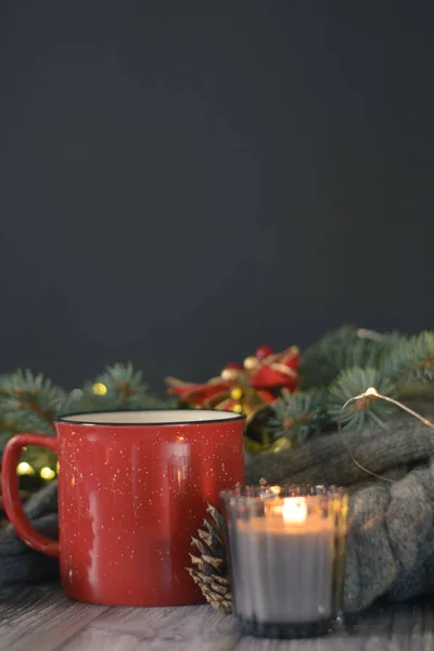 White Gift Box Decorations — Stock Photo, Image