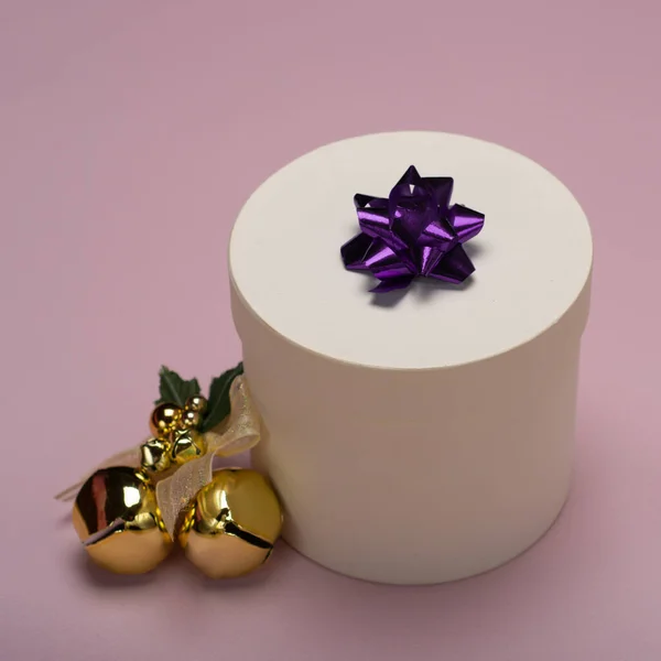 White Gift Box Decorations — Photo