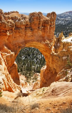 doğal arch Bryce Canyon Milli Parkı'nda