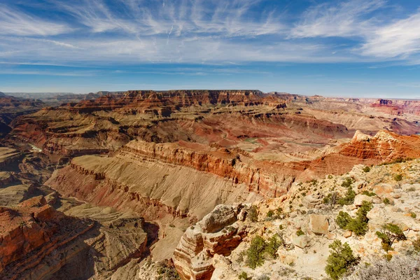 Dia Ensolarado Grand Canyon National Park — Fotografia de Stock