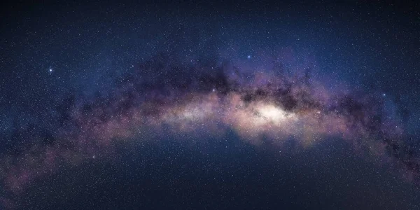 Milky Way Bend Starry Night Sky — Stock Photo, Image