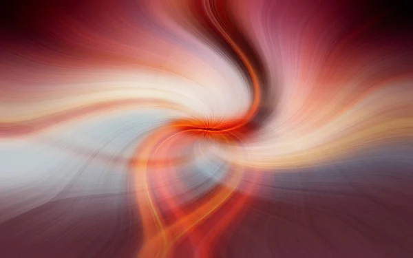 Swirl Abstract Design Red Orange Color Gradient Vibrant Spiral Background — Stock Photo, Image