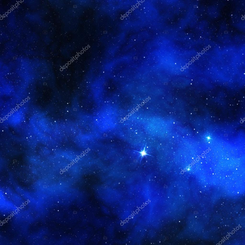Cosmic Blue Wallpaper