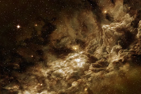 Kosmické plyn v pozadí hvězdnaté prostor — Stock fotografie