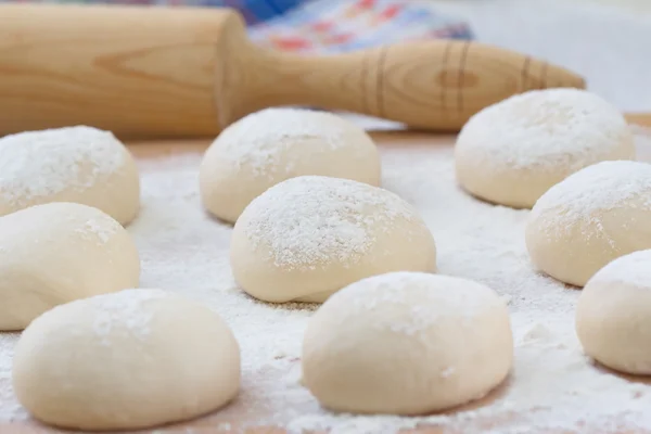 Degen görs för matlagning bakverk — Stockfoto