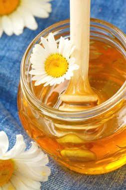 Cam Kavanoz bal çiçek