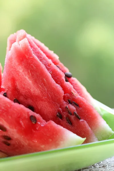 Rebanadas de sandía — Foto de Stock