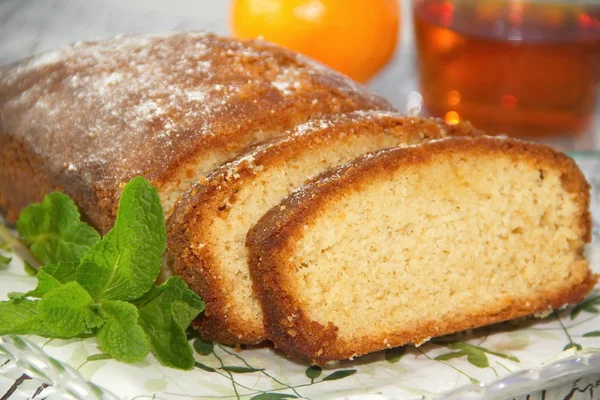 Bolo de frutas caseiro — Fotografia de Stock