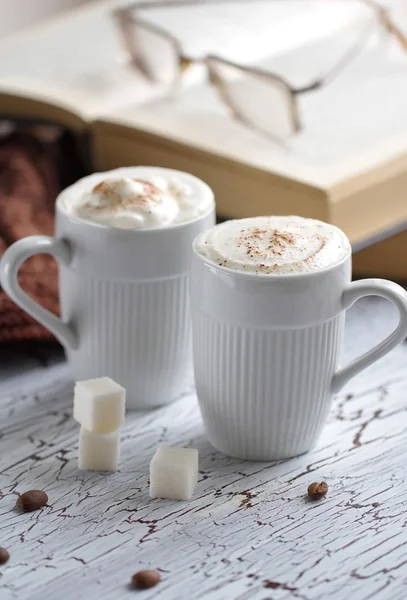 Kopje cappuccino — Stockfoto