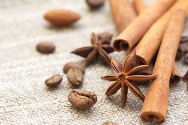 Tarçın, anason ve fındık