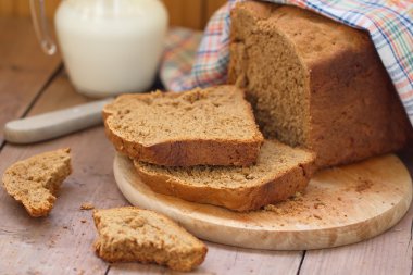 ev yapımı çavdar ekmeği