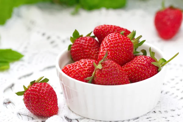 Fresas frescas — Foto de Stock