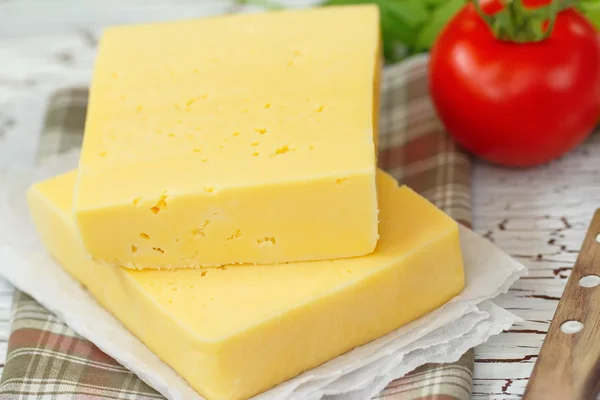 Queso y verduras — Foto de Stock