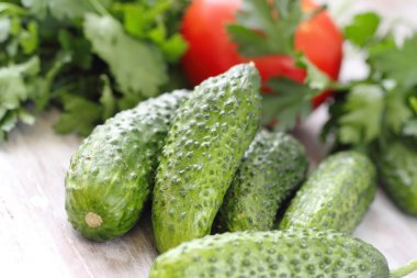 salata için malzemeler