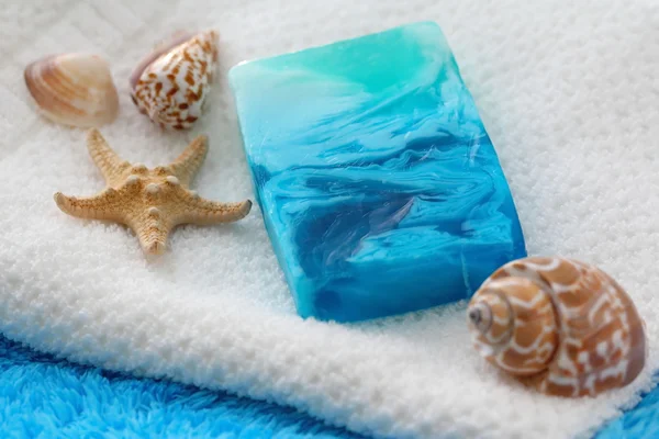 Soap with sea minerals — Stock Photo, Image