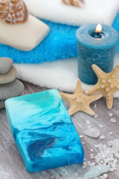 Soap with sea minerals — Stock Photo, Image