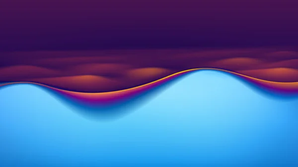 Vector Abstract kleurrijk veelkleurige Wave achtergrond — Stockvector