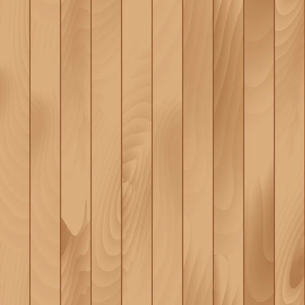 Vector Seamless Wood Plank Texture Background — Stock Vector