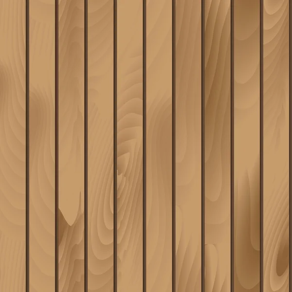 Naadloze vectorillustratie houten plank textuur — Stockvector