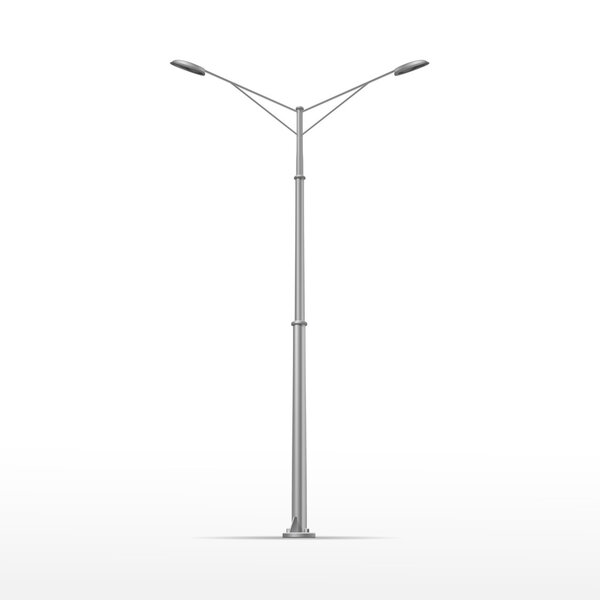 Vector Street Lamp Isolated on White Background